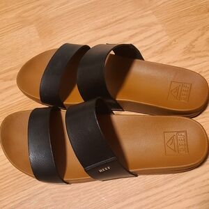 Reef Black and Brown Sandals